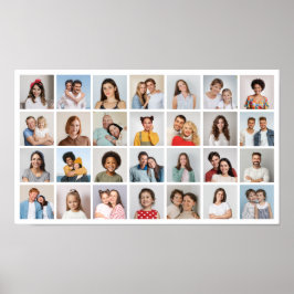 Póster Crear su propio Collage de fotos de 28