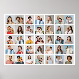 Póster Crear su propio Collage de fotos de 35