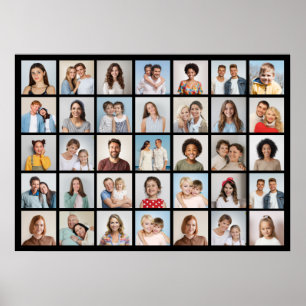 Póster Crear su propio Collage de fotos de 35