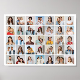 Póster Crear su propio Collage de fotos de 35