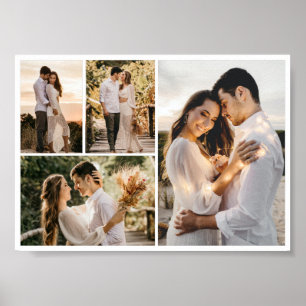 Póster Crear su propio Collage de fotos de 4
