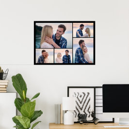Póster Crear su propio Collage de fotos de 5