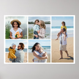 Póster Crear su propio Collage de fotos de 5