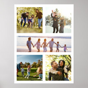Póster Crear su propio Collage de fotos Personalizado