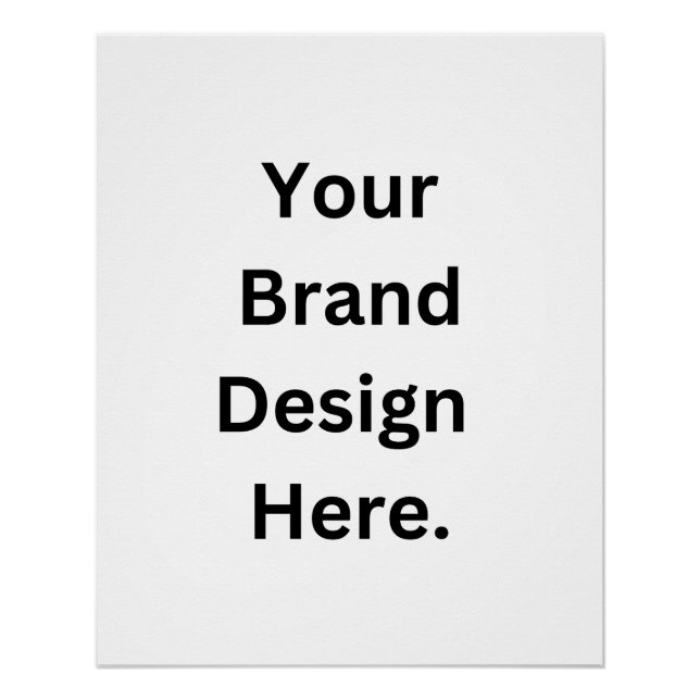 Póster Crear su propio diseño e imprimir (Anverso)