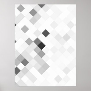 Póster Crear su propio fondo de Personalizado Pixel - Bla