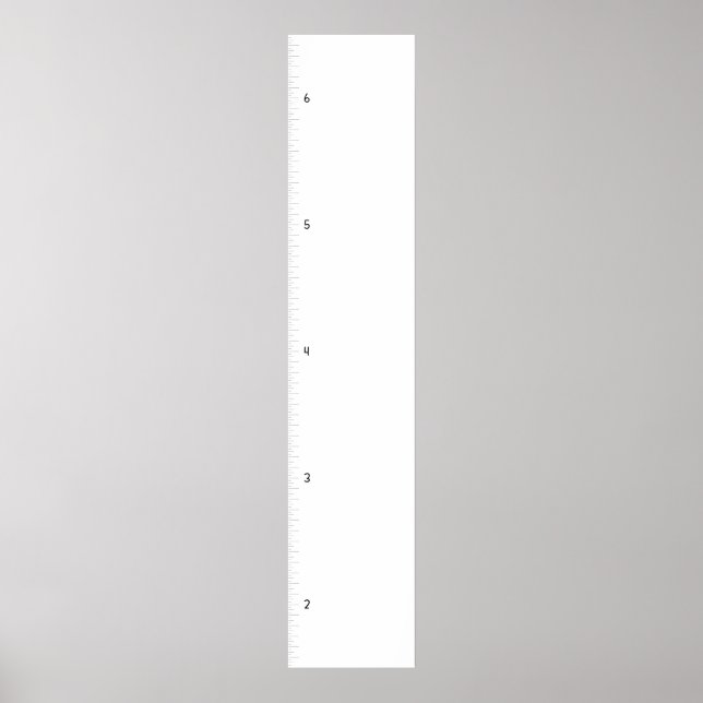 Póster Crear su propio gráfico de crecimiento (Frente)