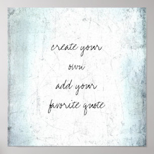 Póster crear su propio grunge texturizado con problemas