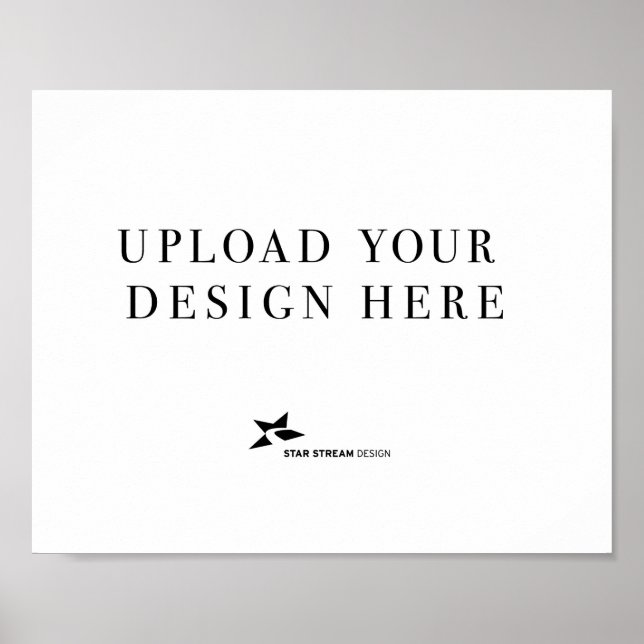 Póster Crear su propio paisaje de diseño (Frente)