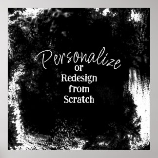 Póster Crear su propio personal