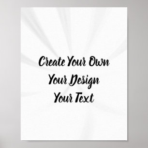 Póster Crear su propio personal