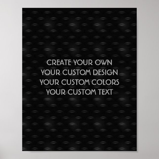 Póster Crear su propio Personalizado (Frente)