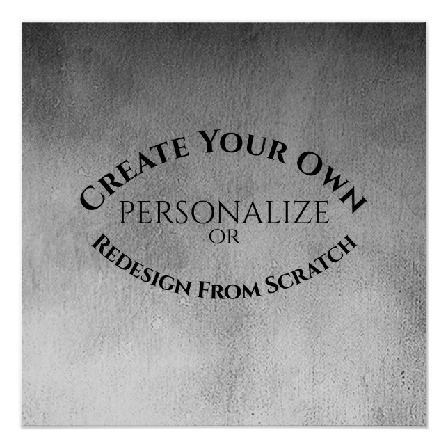 Póster Crear su propio Personalizado (Anverso)