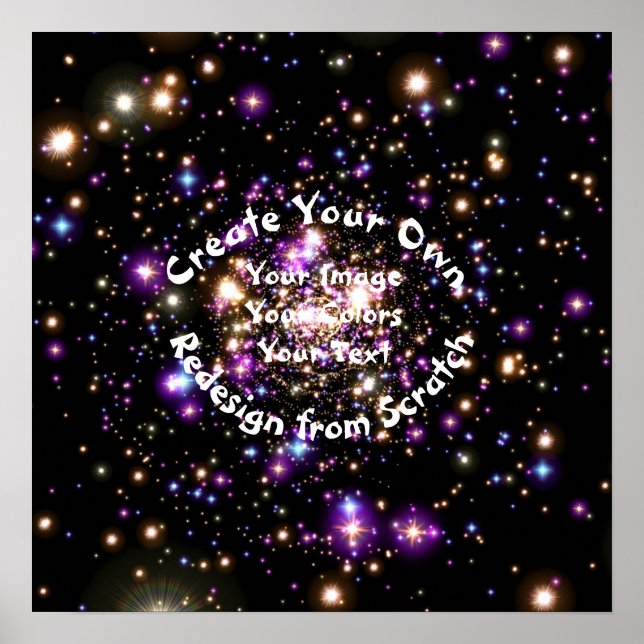 Póster Crear su propio Personalizado (Frente)