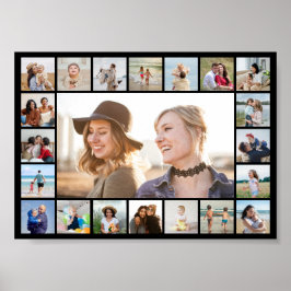 Póster Crear su propio Personalizado 21 color editable pa