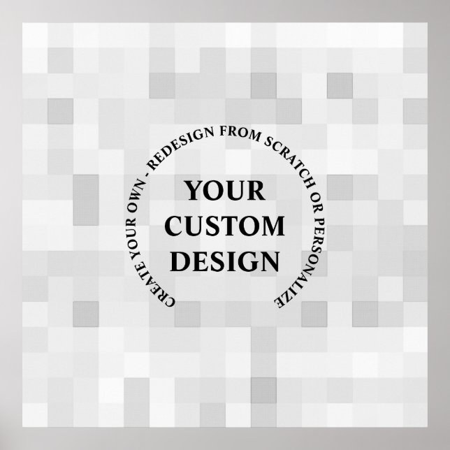 Póster Crear su propio Personalizado completo (Frente)