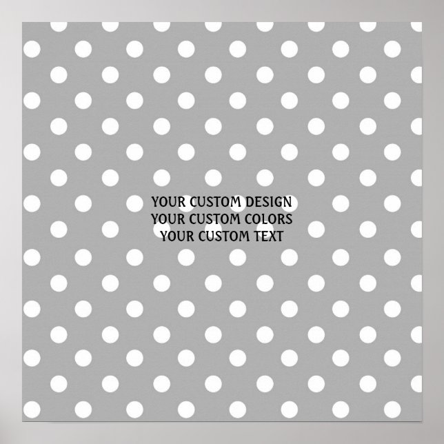 Póster Crear su propio Personalizado personalizado (Frente)