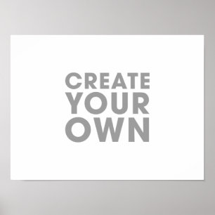 Póster Crear su propio Poster