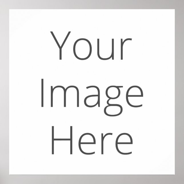 Póster Crear su propio Poster de 24" x 24" (Frente)