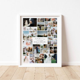 Póster Crear su propio Poster de 52 Collages de fotos