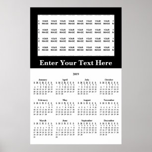 Póster Crear su propio Poster de calendarios de Personali
