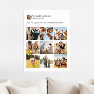 Póster Crear su propio Poster de Collage de fotos de medi