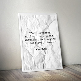 Póster Crear su propio Poster de presupuesto