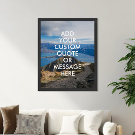 Póster Crear su propio Poster de presupuesto