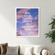 Crear su propio poster de presupuesto