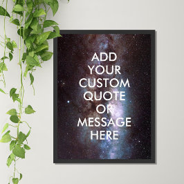 Póster Crear su propio Poster de presupuesto