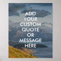 Crear su propio Poster de presupuesto