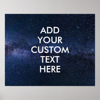 Póster Crear su propio Poster de presupuesto Inspirador -