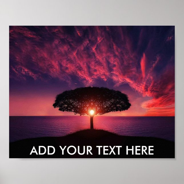 Póster Crear su propio Poster de presupuesto Inspirador (Frente)