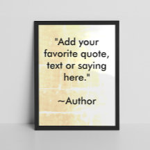 Crear su propio Poster de presupuesto motivacional