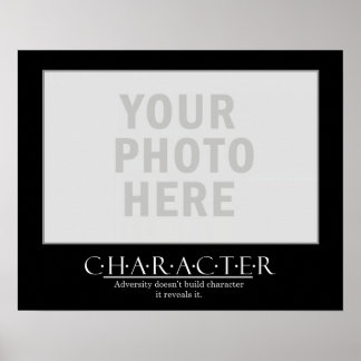 Póster Crear su propio Poster motivacional - Carácter