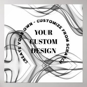 Póster Crear su propio producto totalmente personalizado