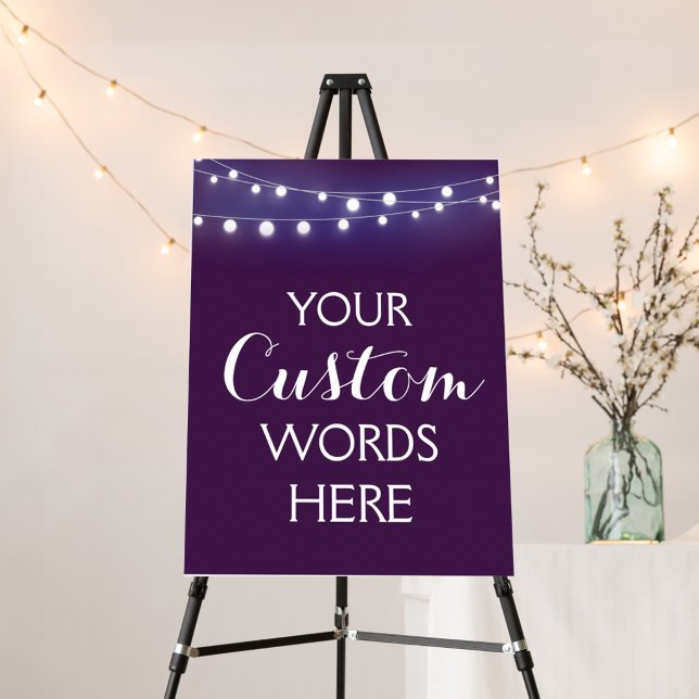 Póster Crear su propio signo Boda/fiesta (Subido por el creador)