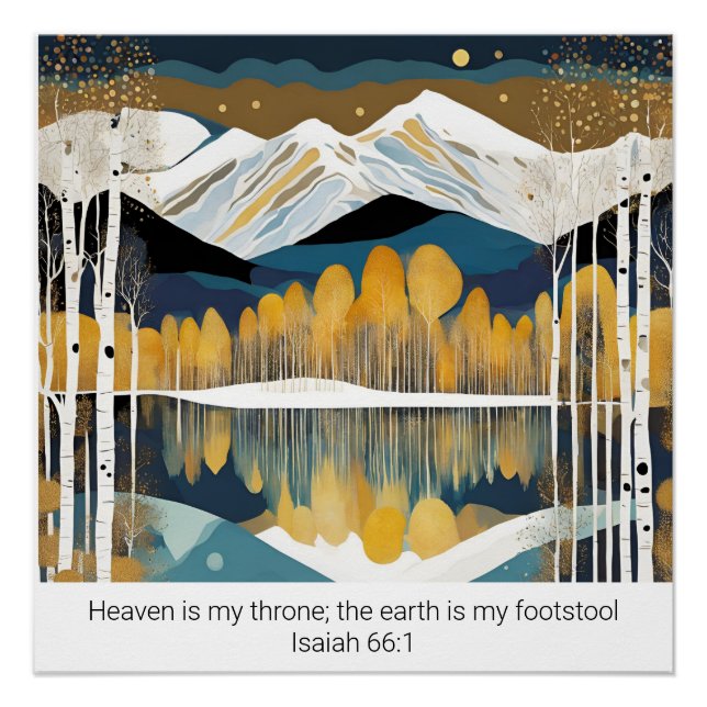 Póster Crear tu propia escritura de cotización de montaña (Anverso)