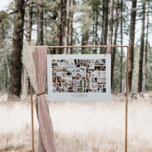 Póster Crear tu propio collage horizontal de 66 fotos