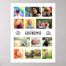 Póster Crear un Collage de fotos grande para tus propios