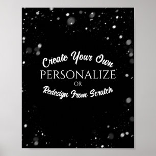 Póster Crear un Personalizado personalizado