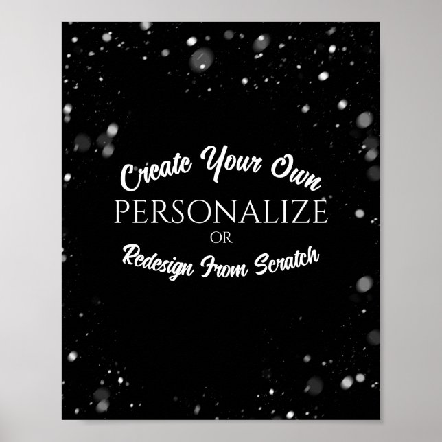 Póster Crear un Personalizado personalizado (Frente)