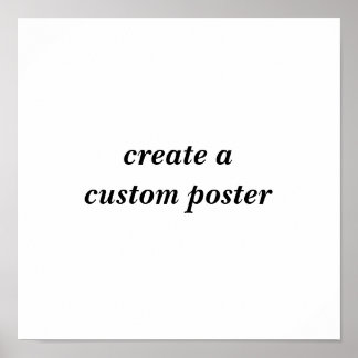Póster Crear un poster personalizado