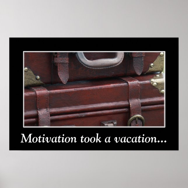 Póster Crear un poster (S) desmotivacional de personaliza (Frente)