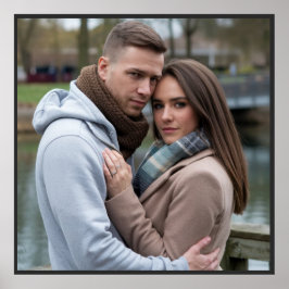 Póster Crear una imagen de pareja perfecta