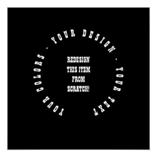 Póster Create Your Own