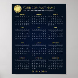 Póster Create Your Own 2026 Company Calendar | 