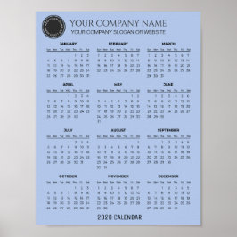 Póster Create Your Own 2026 Company Calendar | 