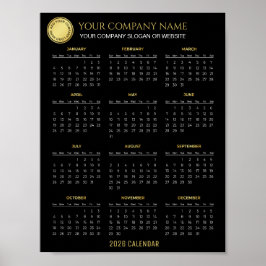 Póster Create Your Own 2026 Company Calendar | 
