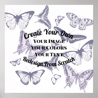 Póster Create Your Own Custom Design